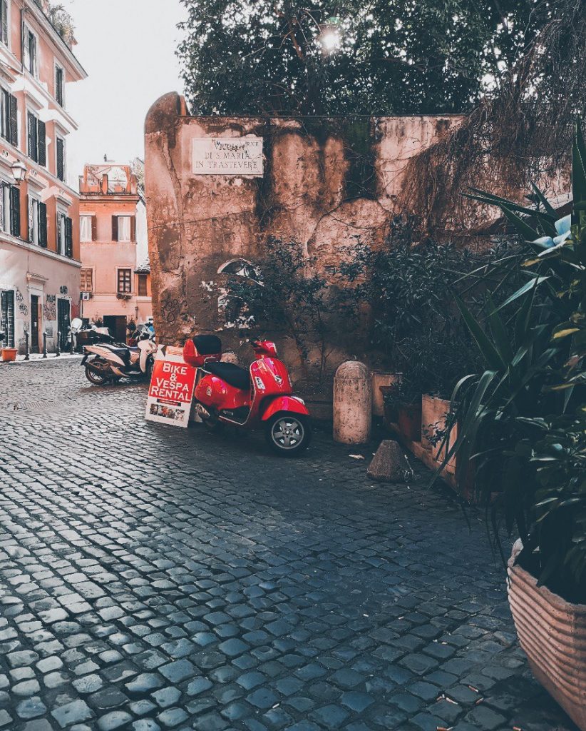 Italy Aesthetic: per le vie di Trastevere