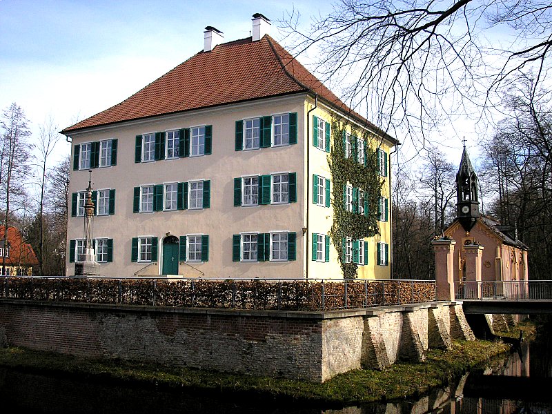 luoghi di Sissi in Baviera: vista del wasserschloss