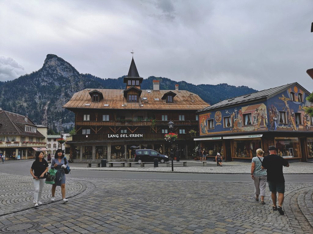 Una settimana in Baviera: Oberammergau piazza principale