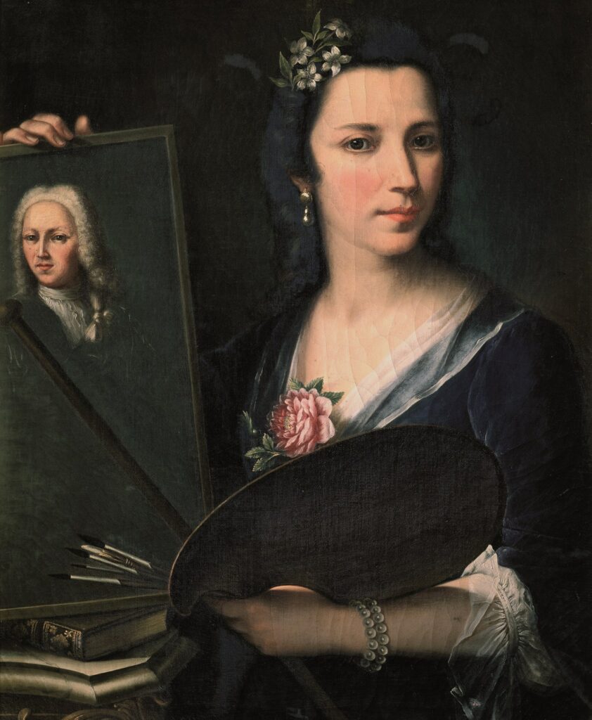 donne artiste di Firenze autoritratto di violante siries cerroti