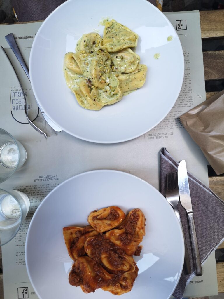 cappellacci dell'osteria degli angeli