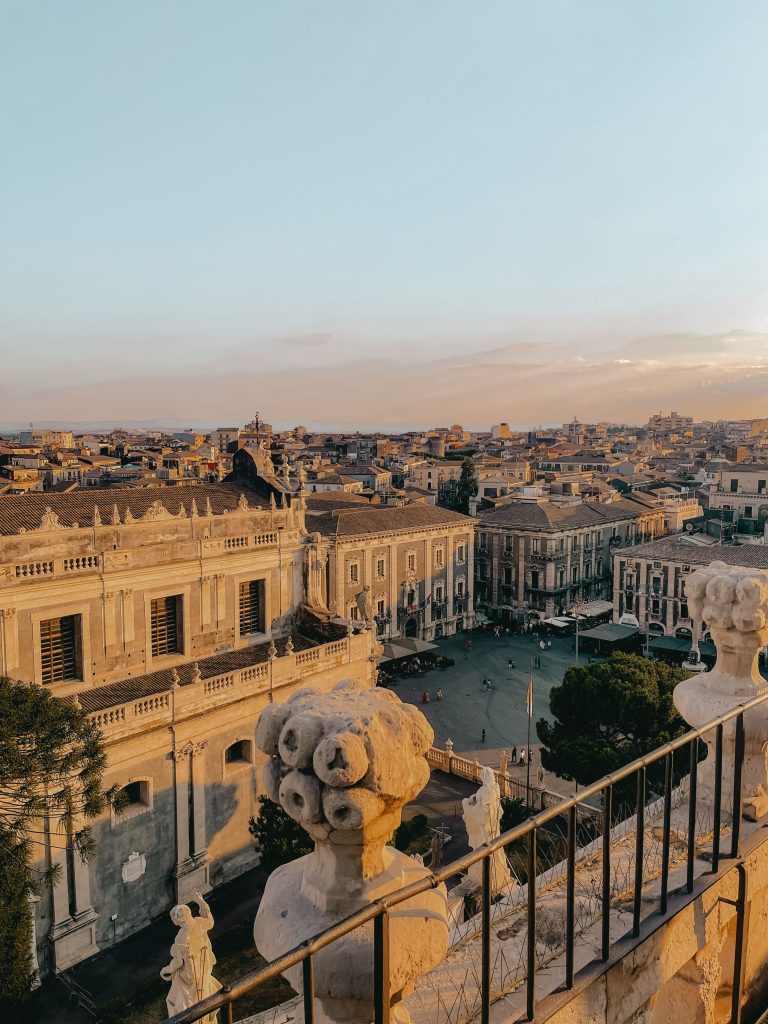 Catania dall'alto: Badia di Sant'Agata