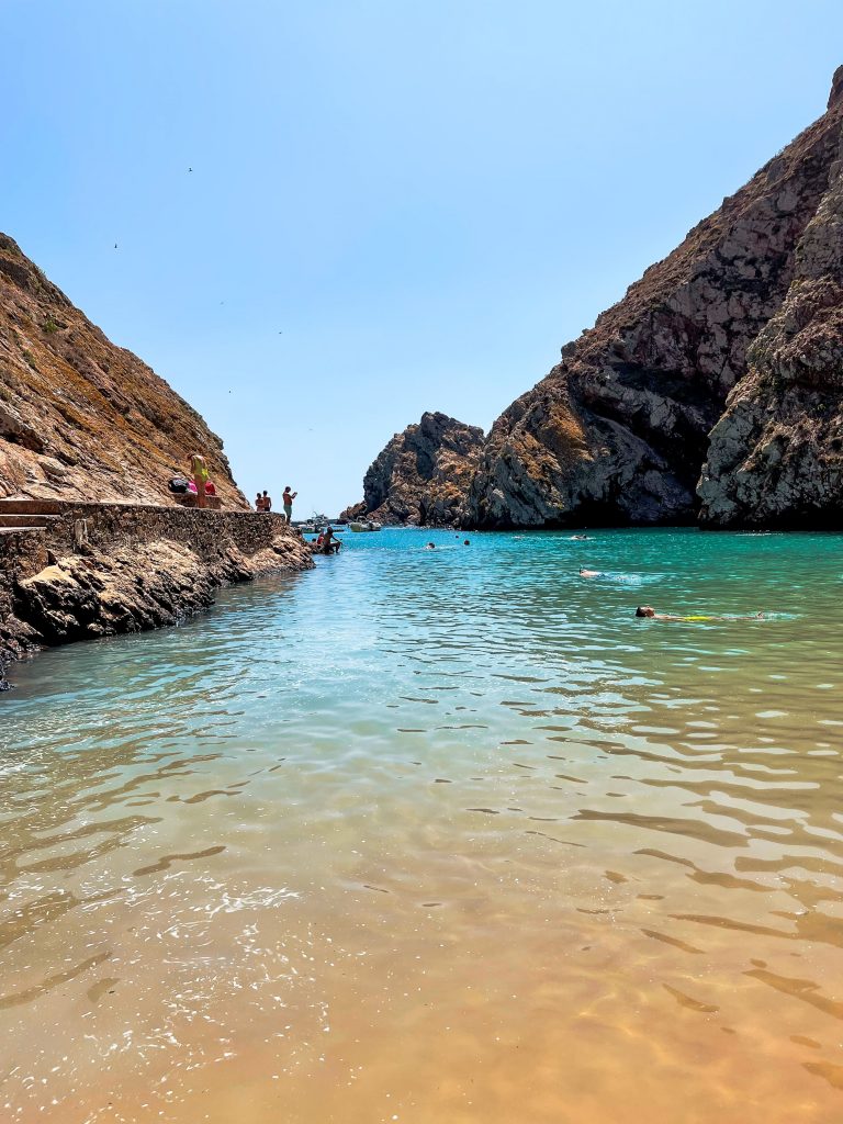 Visitare le Isole Berlengas: la spiaggia di Berlenga Grande