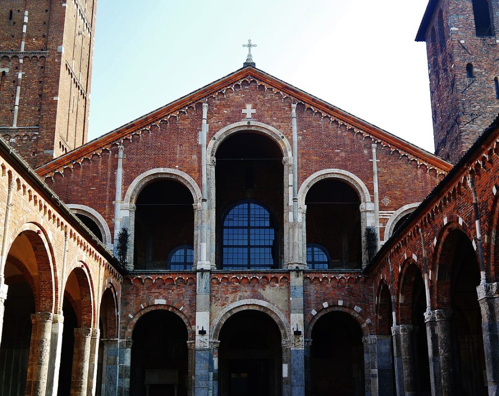 milano medievale - basilica di sant'ambrogio