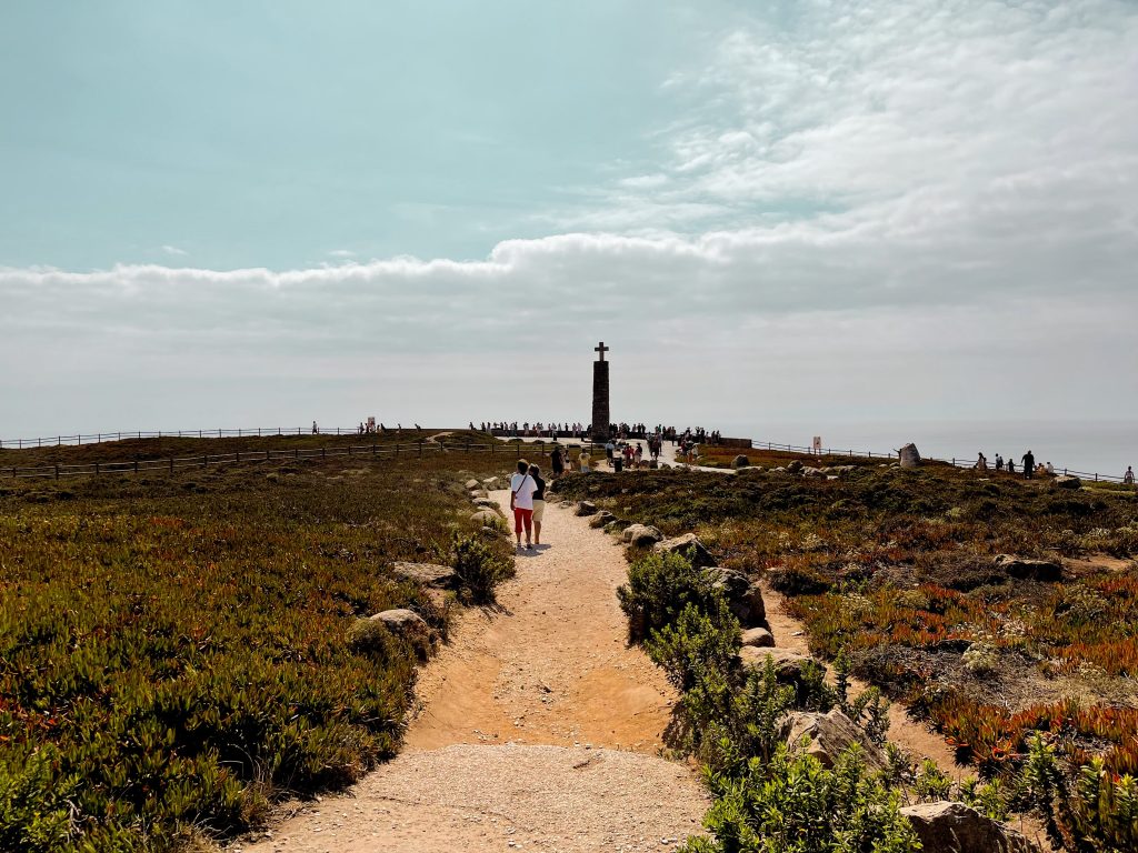 arrivo a cabo da roca da cascais