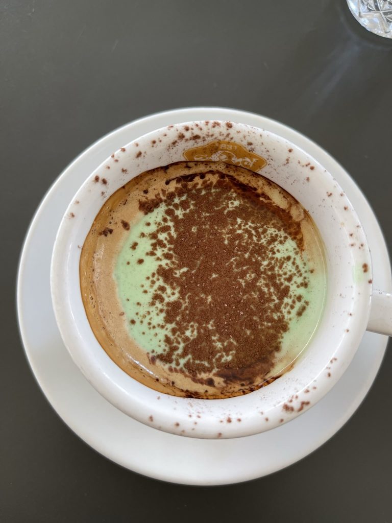 il caffè alla menta del caffè pedrocchi