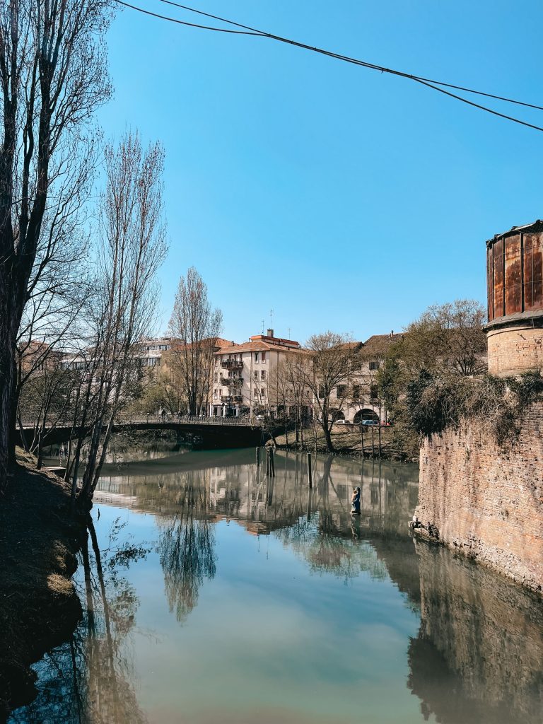 dettagli dei navigli di Padova