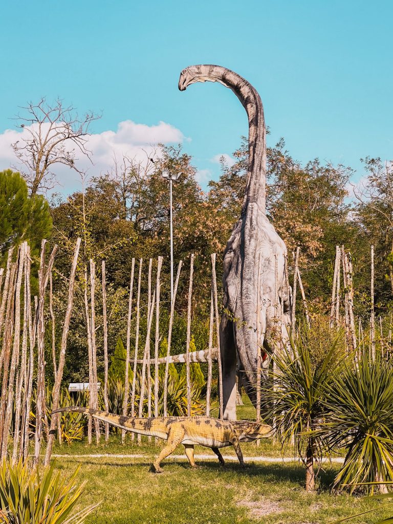 parco dei dinosauri in carne ed ossa fiera di san lazzaro