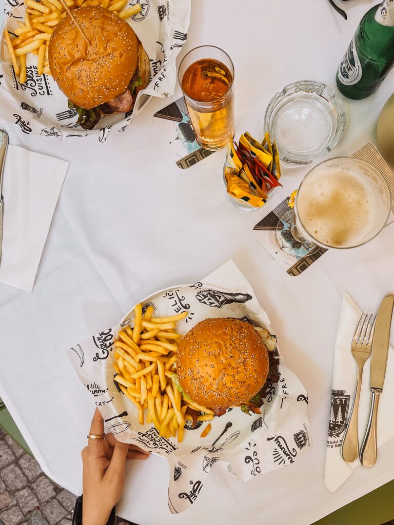 il nostro pranzo a Forsterbräu Merano