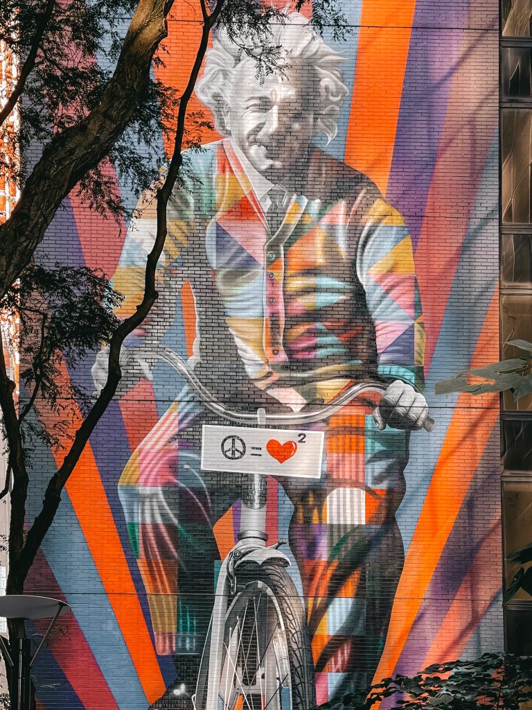 Graffiti e street art a New York: Einstein Kobra