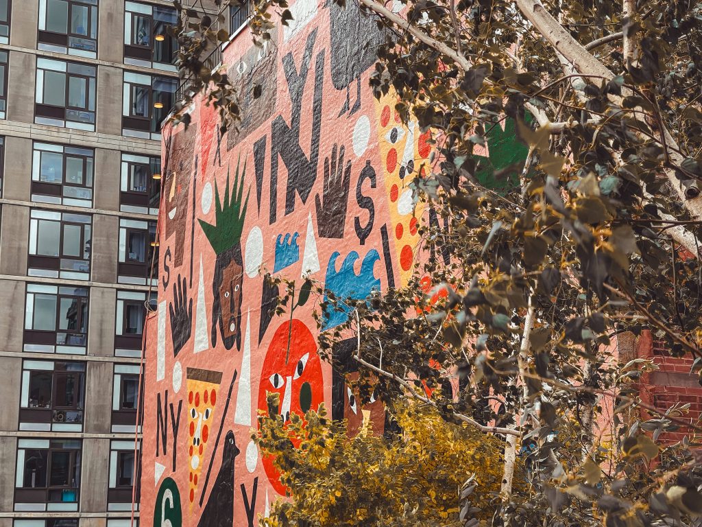 murales new york presso high line