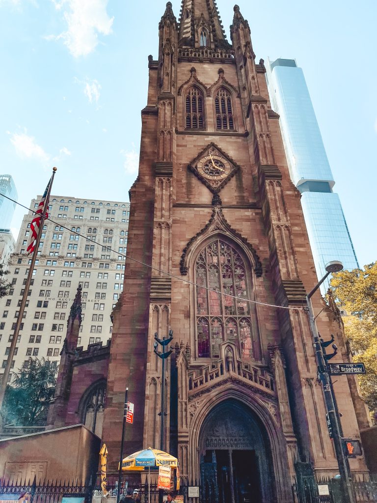 I luoghi del Mistero dei Templari a New York e Philadelphia: trinity church